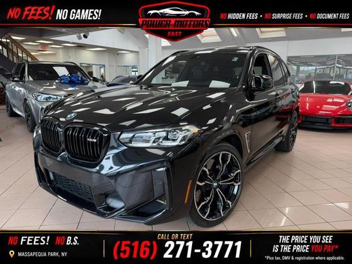 Black Sapphire Metallic 2022 BMW X3 M AWD