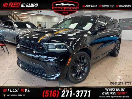 DB Black Clearcoat 2022 Dodge Durango R/T HEMI ORANGE AWD