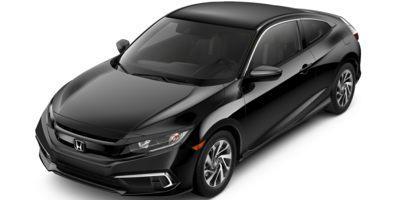 White 2019 Honda Civic LX