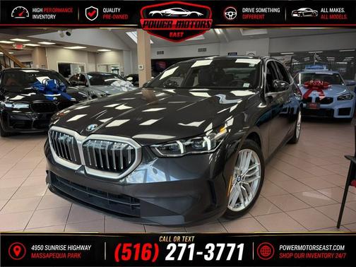 Dark Graphite Metallic 2024 BMW 530 530i xDrive Sedan