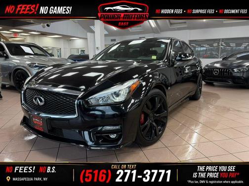 Black Obsidian 2017 INFINITI Q70 3.7X