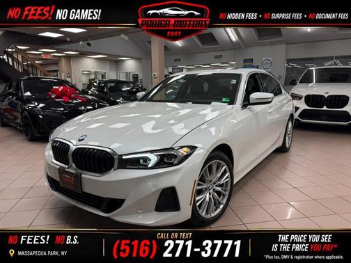 Mineral White Metallic 2024 BMW 330 i xDrive