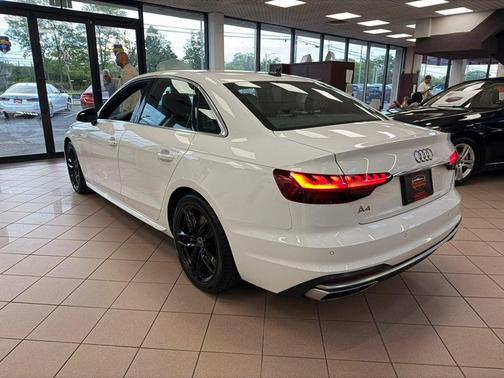 Glacier White Metallic 2024 Audi A4 45 S line Premium Plus