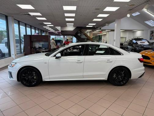 Glacier White Metallic 2024 Audi A4 45 S line Premium Plus