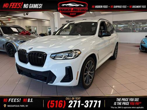 Alpine White 2022 BMW X3 M40i