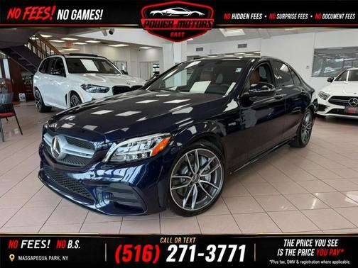 Lunar Blue Metallic 2020 Mercedes-Benz AMG C 43 4MATIC
