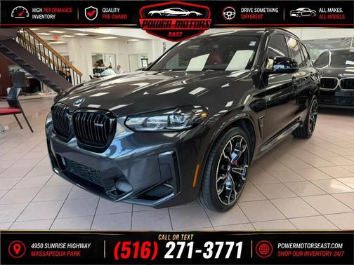 Dark Graphite Metallic 2024 BMW X3 M AWD