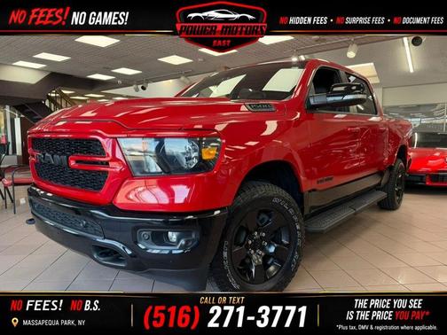 Flame Red Clearcoat 2022 RAM 1500 Big Horn