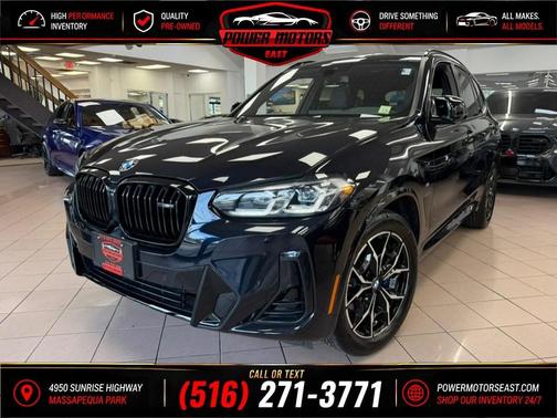 Carbon Black Metallic 2024 BMW X3 M40i