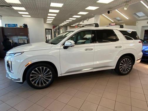 Hyper White 2024 Hyundai PALISADE Calligraphy AWD