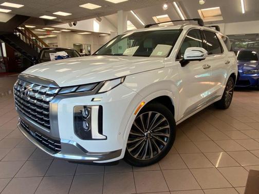 Hyper White 2024 Hyundai PALISADE Calligraphy AWD