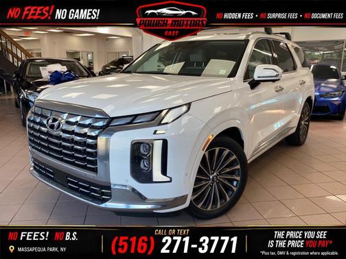 Hyper White 2024 Hyundai PALISADE Calligraphy AWD