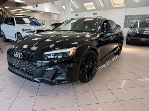 Mythos Black Metallic 2025 Audi A5 Sportback 45 S Line Premium