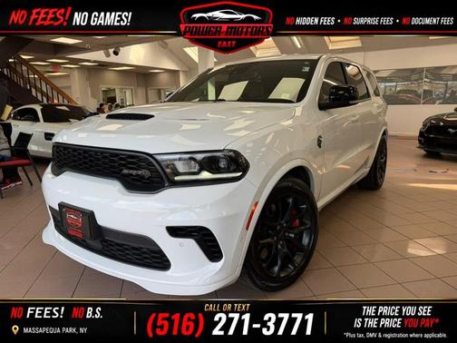 White Knuckle 2023 Dodge Durango SRT Hellcat Plus