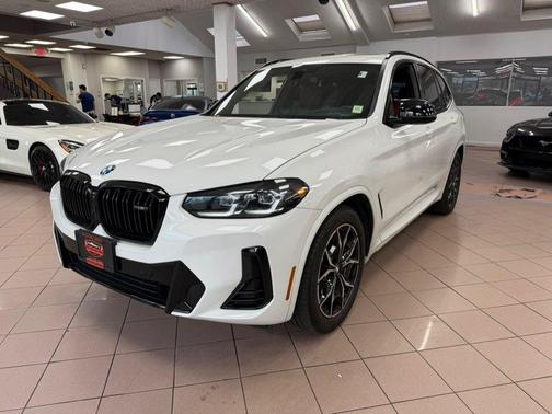 Mineral White Metallic 2023 BMW X3 M40i Sports Activity Vehicle