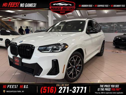 Mineral White Metallic 2023 BMW X3 M40i