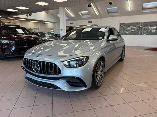 Cirrus Silver Metallic 2021 Mercedes-Benz AMG E 63 S 4MATIC