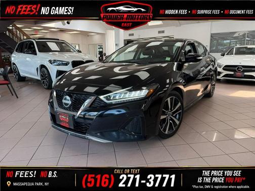 Super Black 2023 Nissan Maxima SL Sedan