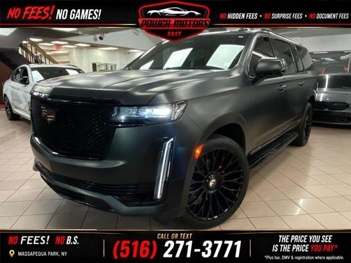 White 2023 Cadillac Escalade ESV Sport