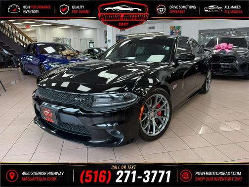 Black 2015 Dodge Charger SRT 392