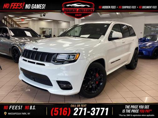 Bright White Clearcoat 2021 Jeep Grand Cherokee SRT
