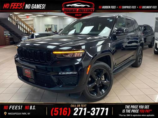 Diamond Black Crystal Pearl 2024 Jeep Grand Cherokee Limited
