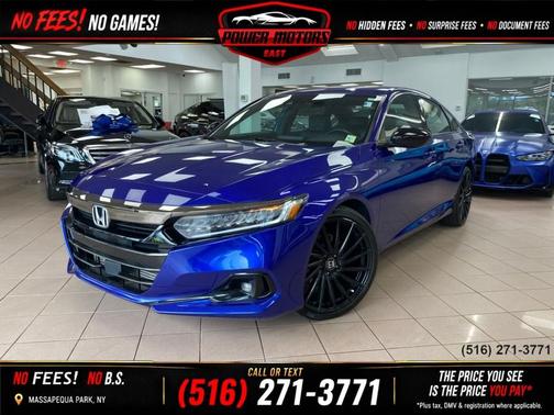 Still Night Pearl 2021 Honda Accord Sport 1.5T