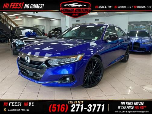 Still Night Pearl 2021 Honda Accord Sport 1.5T