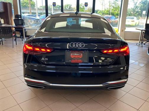Mythos Black Metallic 2024 Audi A5 Sportback 45 S Line Premium Plus