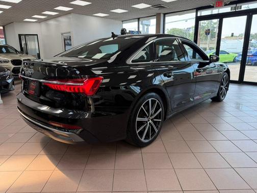 Black 2024 Audi A6 55 Premium Plus