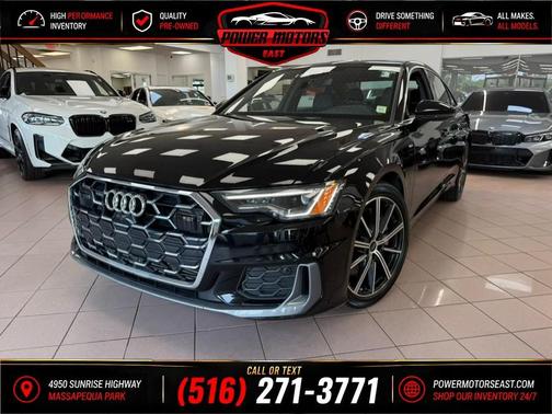 Brilliant Black 2024 Audi A6 55 Premium Plus