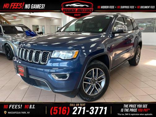 Slate Blue Pearlcoat 2020 Jeep Grand Cherokee Limited