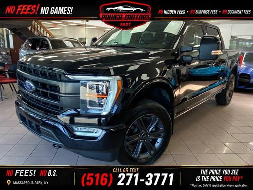 Agate Black Metallic 2023 Ford F-150 Lariat