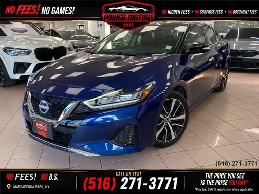 Deep Blue Pearl 2023 Nissan Maxima SL Sedan