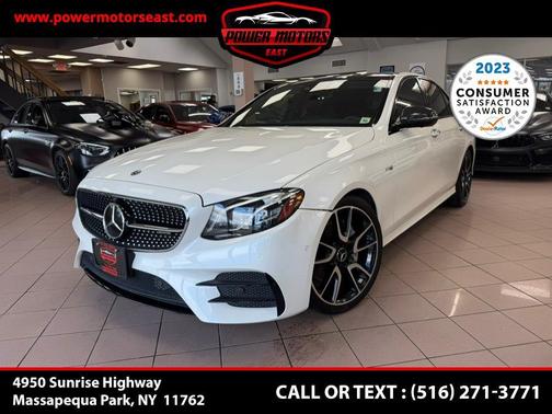 designo Diamond White 2018 Mercedes-Benz AMG E 43 4MATIC