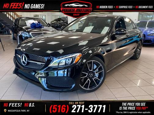 Obsidian Black Metallic 2018 Mercedes-Benz AMG C 43 4MATIC