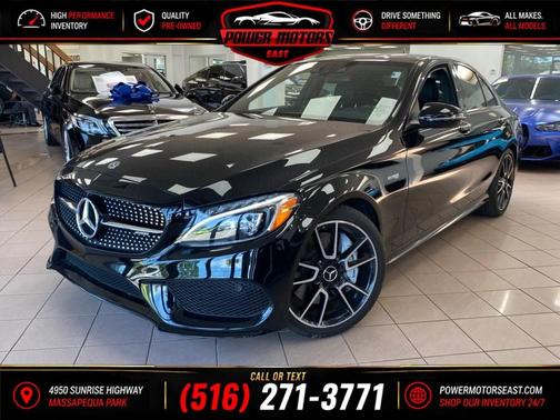 Obsidian Black Metallic 2018 Mercedes-Benz AMG C 43 4MATIC
