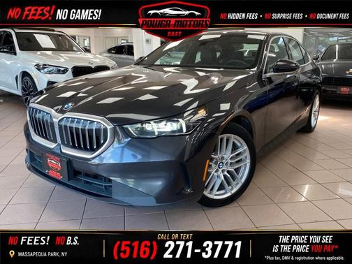 Dark Graphite Metallic 2024 BMW 530 530i xDrive Sedan