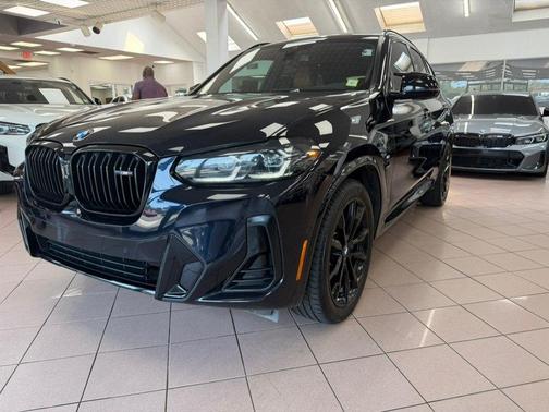 Black Sapphire Metallic 2023 BMW X3 M40i Sports Activity Vehicle