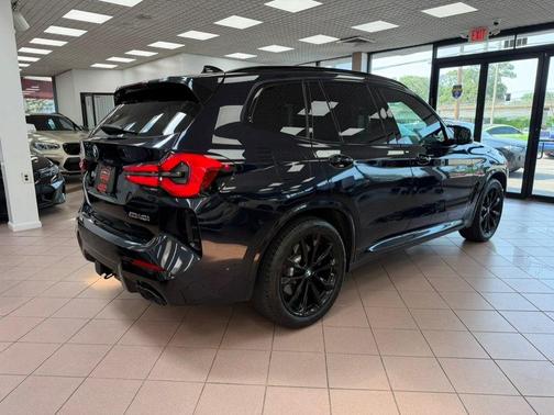 Black Sapphire Metallic 2023 BMW X3 M40i Sports Activity Vehicle