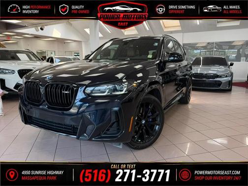Black Sapphire Metallic 2023 BMW X3 M40i