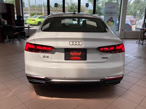 Arkona White 2024 Audi A5 Sportback 45 S Line Premium Plus