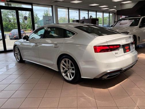 Arkona White 2024 Audi A5 Sportback 45 S Line Premium Plus