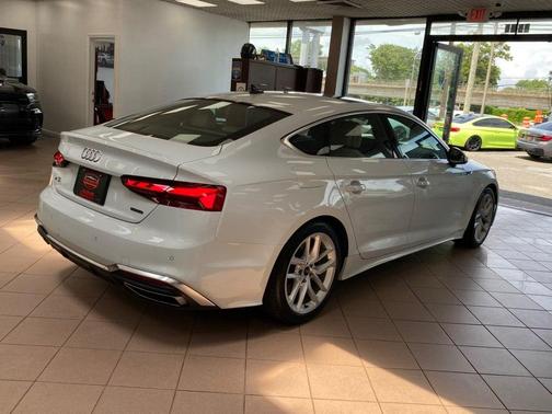 Arkona White 2024 Audi A5 Sportback 45 S Line Premium Plus