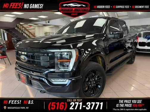 Agate Black Metallic 2023 Ford F-150 Lariat