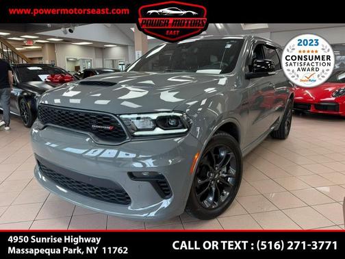 Gray 2022 Dodge Durango R/T AWD