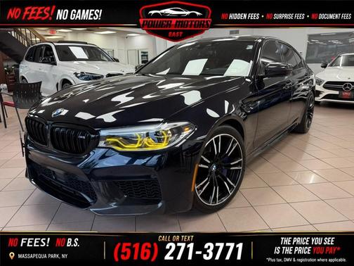 Azurite Black Metallic 2019 BMW M5 Base