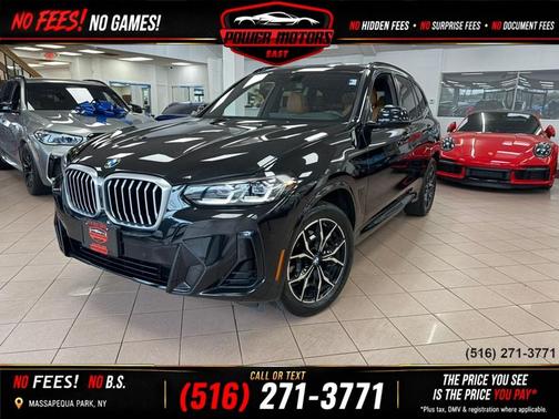 Black Sapphire Metallic 2022 BMW X3 xDrive30i