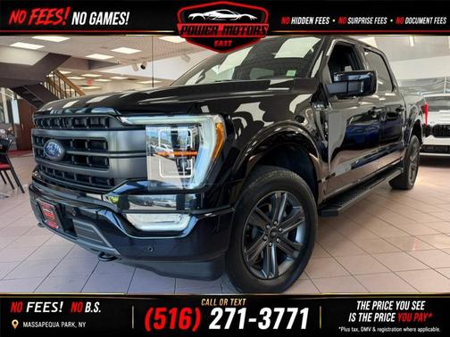 Agate Black Metallic 2023 Ford F-150 Lariat