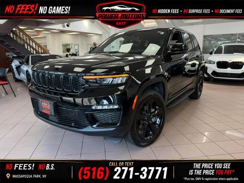 Diamond Black Crystal Pearlcoat 2024 Jeep Grand Cherokee Limited
